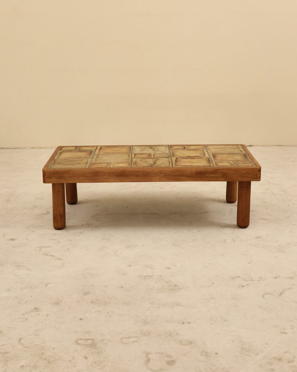 Table rectangulaire en céramique, France, 1970&rsquo;s
