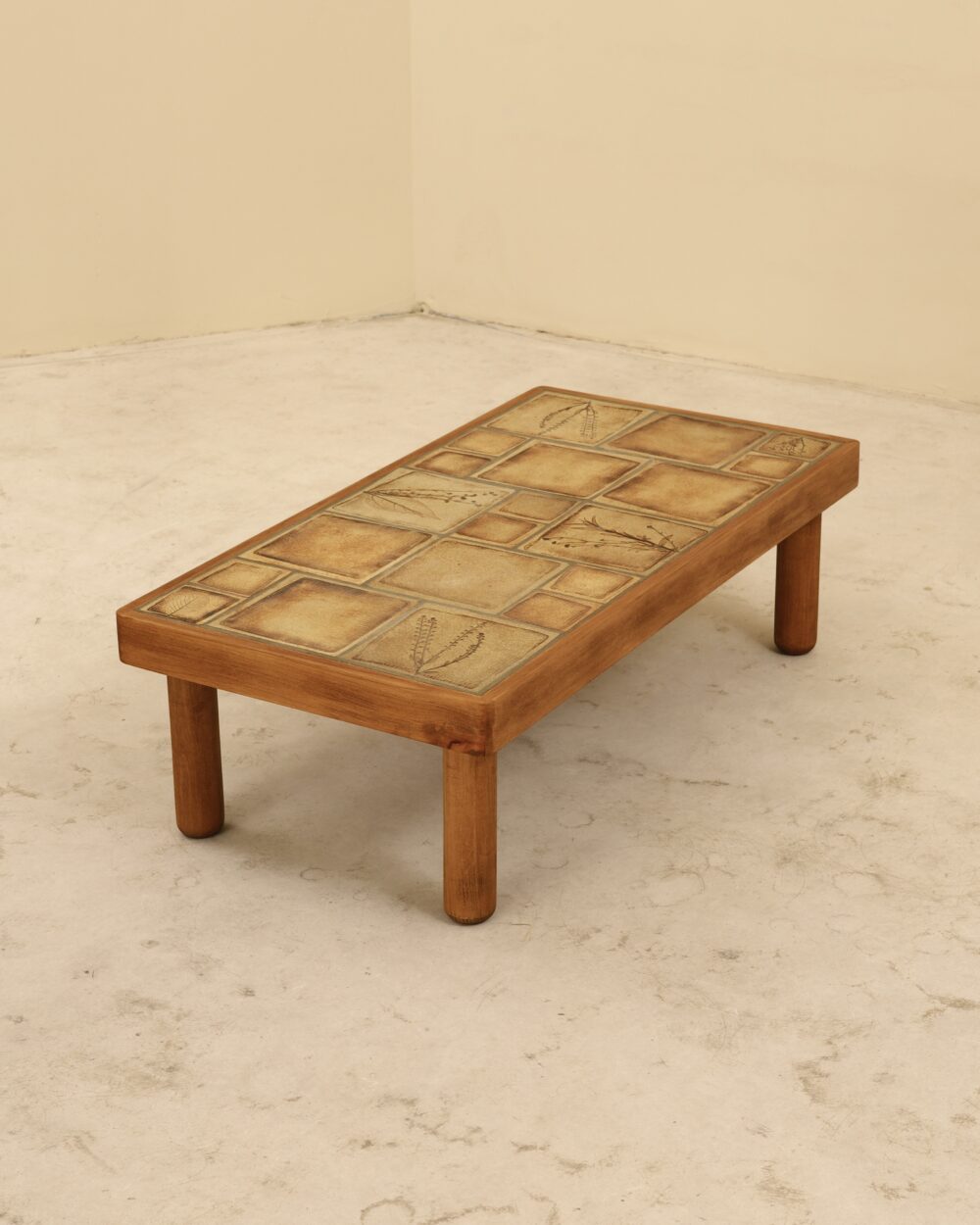 Table rectangulaire en céramique, France, 1970&rsquo;s
