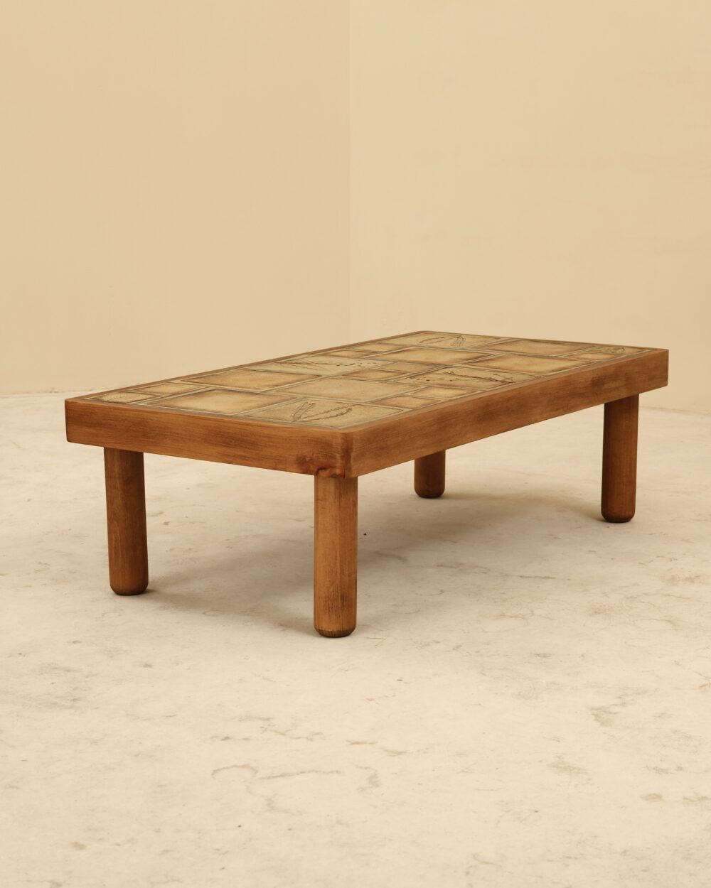 Table rectangulaire en céramique, France, 1970&rsquo;s