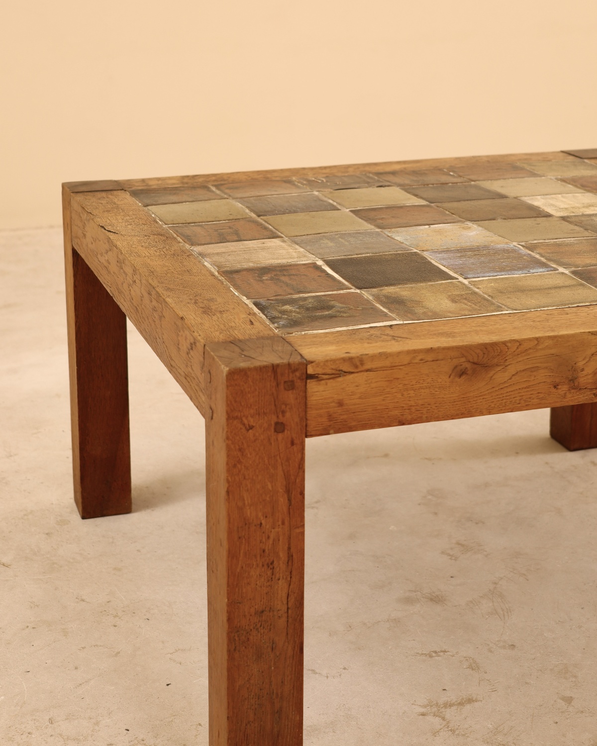 Table basse en céramique émaillée, Jean-Michel Doix, France, 1980&rsquo;s