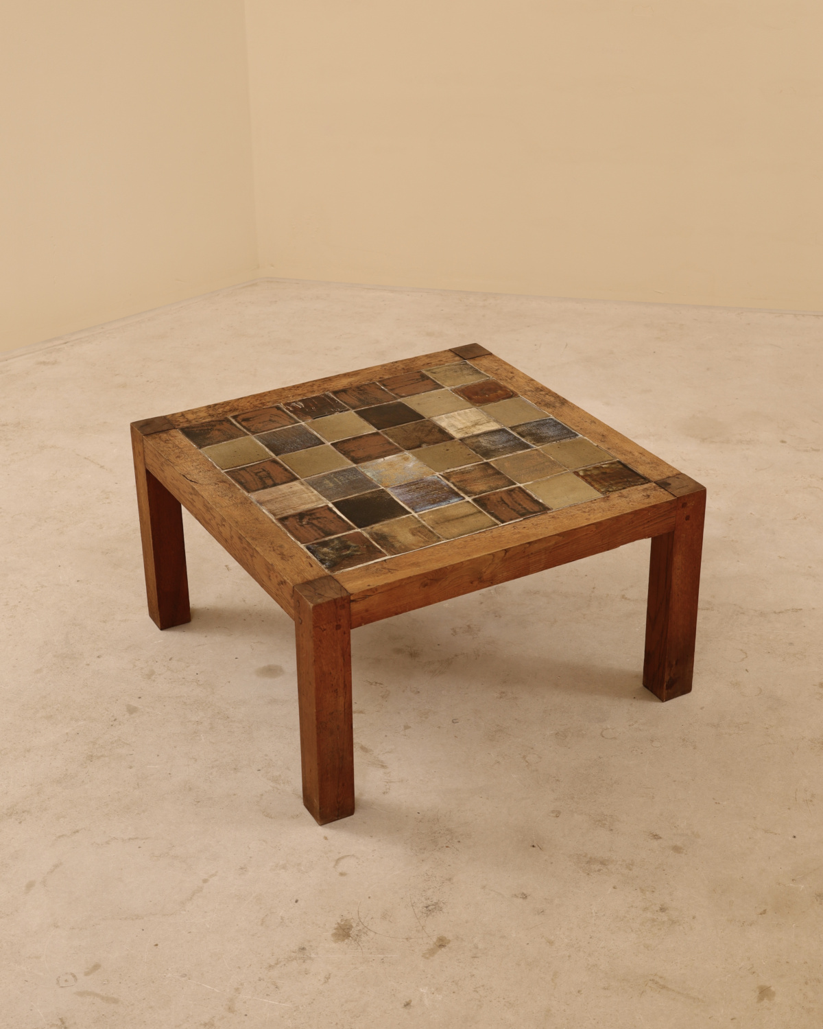 Table basse en céramique émaillée, Jean-Michel Doix, France, 1980&rsquo;s