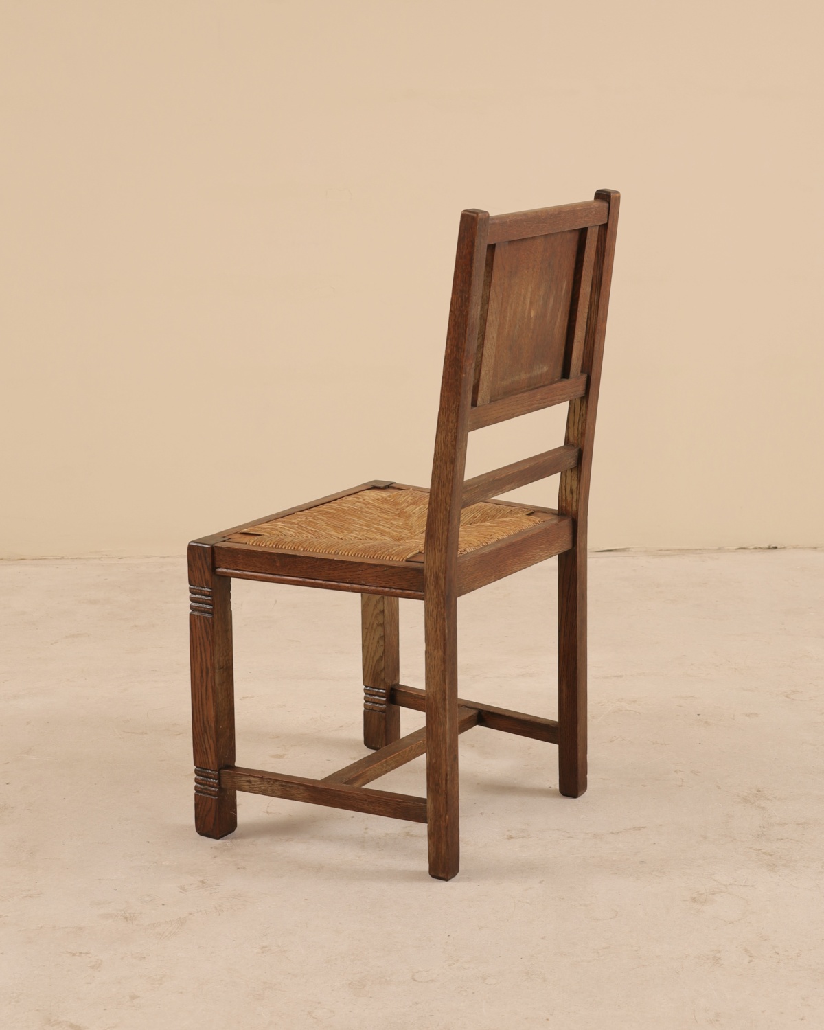 Chaises en chêne, France, 1950&rsquo;s