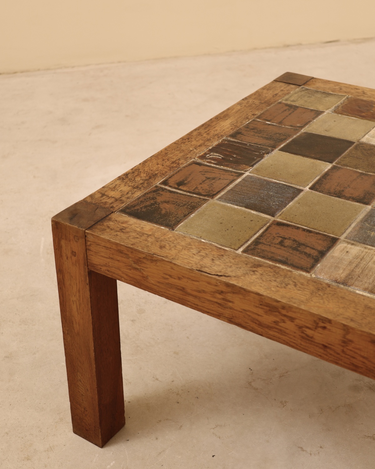 Table basse en céramique émaillée, Jean-Michel Doix, France, 1980&rsquo;s